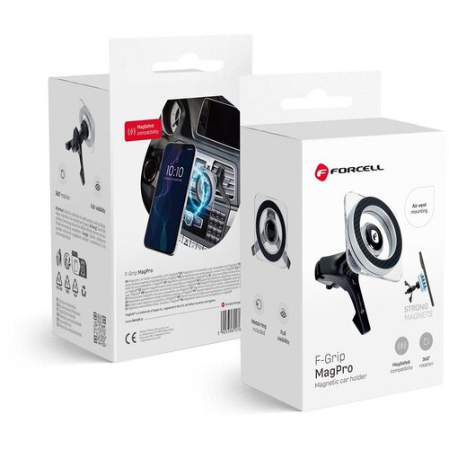  Auto drzac FORCELL F-GRIP Mag Pro (za ventilacioni otvor) MagSafe crni Cene