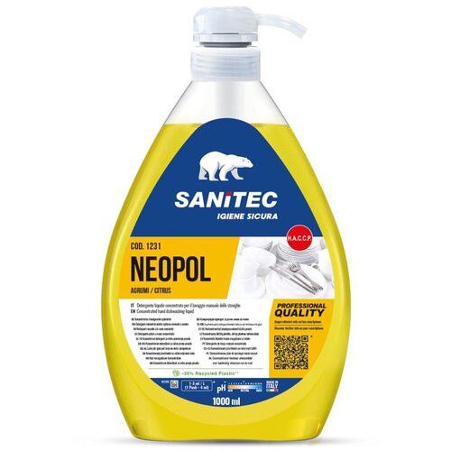 SANITEC Detergent za ročno pomivanje posode Neopol / 1000ml, (21364291) Cene