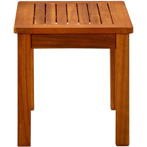 VidaXL Vrtni stolić za kavu 50 x 35 x 36 cm masivno bagremovo drvo Slike