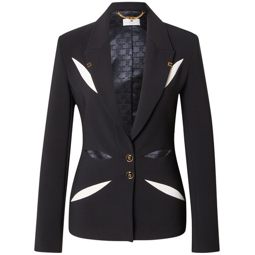 Elisabetta Franchi Blazer črna / bela Slike
