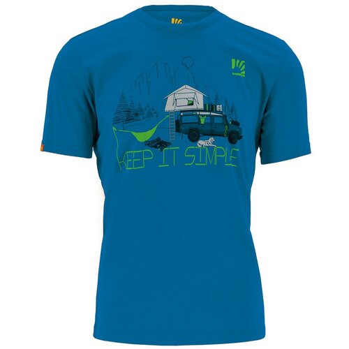 Karpos genzianella t-shirt, muška majica za planinarenje, plava 2501090 Cene