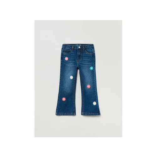 OVS Jeans hlače 1681307 Modra Flare Fit