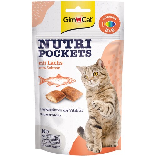 Gimborn Nutri Pockets riba - z lososom (60 g) Slike