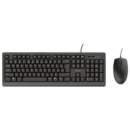 Trust tastatura+miš Primo žicni set/crna Slike