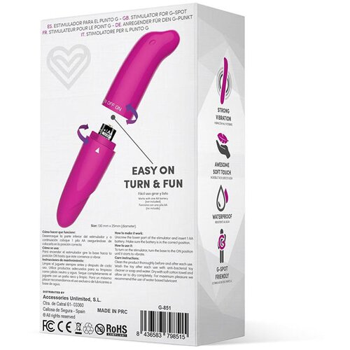 LATETOBED Mini vibrator za G-točko &amp;quot;Morton&amp;quot; (R900256) Slike