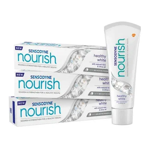 Sensodyne Nourish Healthy White Trio zubna pasta 1 set