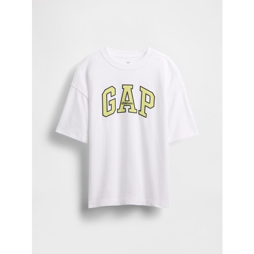 GAP Children&amp;#039;s oversize T-shirt Heavyweight Athletic Logo - Boys Slike