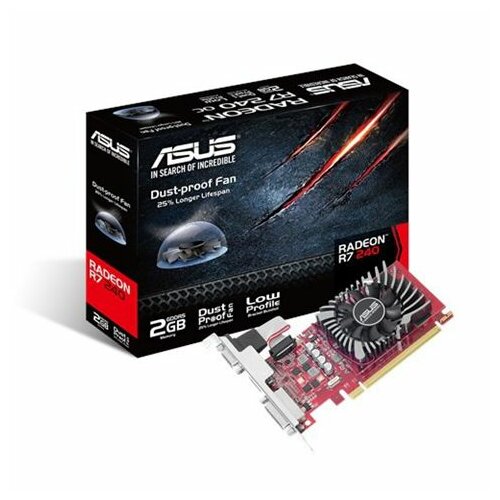 Asus Radeon R7 240 2GB DDR5 128bit - R7240-2GD5-L grafička kartica Slike