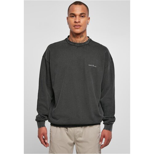 UC Men Small Embroidery Crew Black Slike