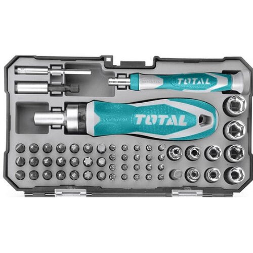 Total 55-dijelni set odvijača (TACSD30556) Slike