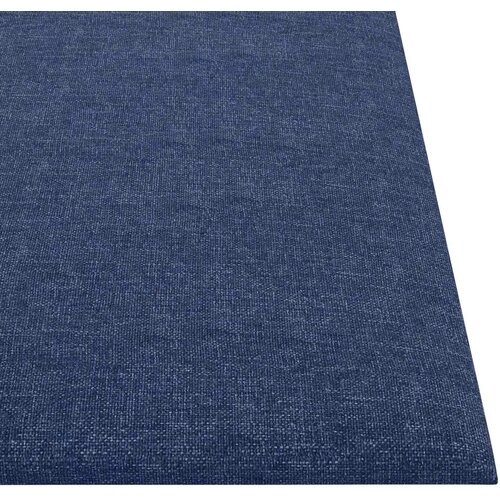  Zidna uzglavlja 12 pcs Plava 30 x 30 cm tkanina Slike