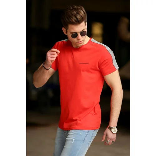 Madmext T-Shirt - Red - Regular fit