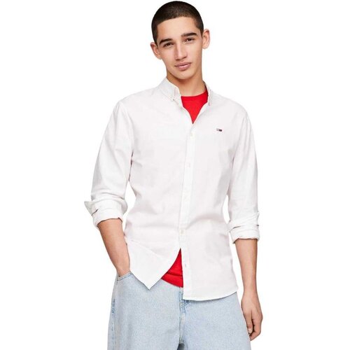Tommy Hilfiger bela muška košulja THDM0DM09594-YBR Cene