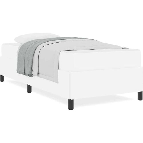  Okvir kreveta s madracem Bijela 80 x 200 cm Slike