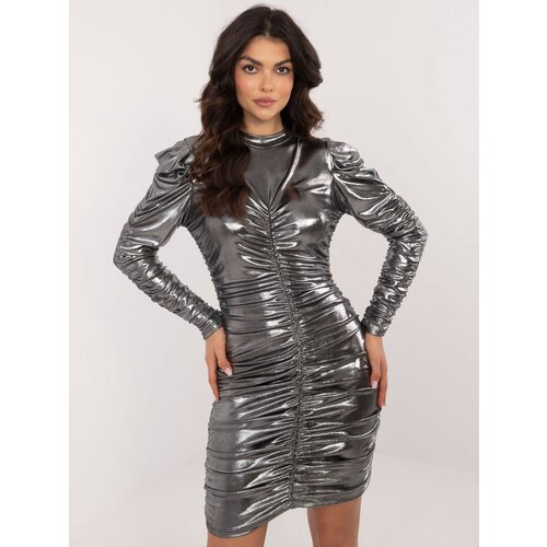 Italy Moda Dress-DHJ-SK-15353.58P-dark gray Cijene