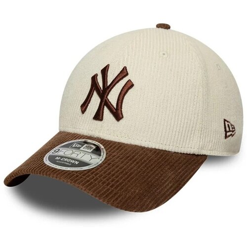 New Era Kape s &amp;scaron;iltom Cord 9forty Mc Neyyan Bež Slike
