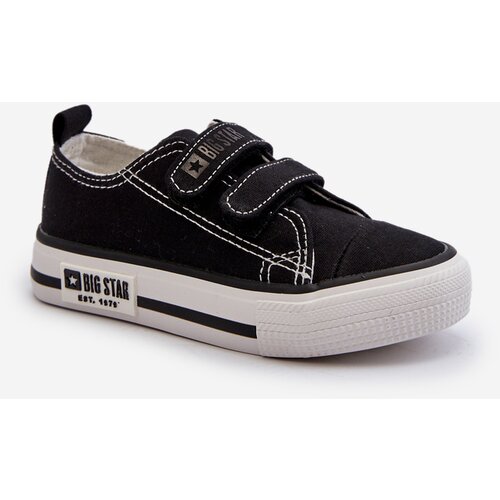 Big Star Children's Velcro Sneakers Black Cene