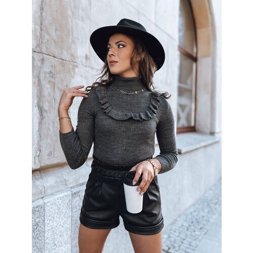 DStreet Sweter damski NOAH ciemnoszary Slike