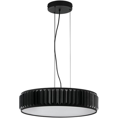 Eglo LED visilica FIRENZUOLA 32,5 W 53 cm crna bela daljinski 390054 Slike