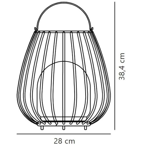 Nordlux LED prigu&amp;scaron;iva spolja&amp;scaron;nje prenosno svetlo JIM TO-GO LED/3W/3,7V IP54 Slike