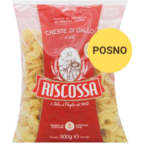 Riscossa Testenina Creste di gallo 500g Cene