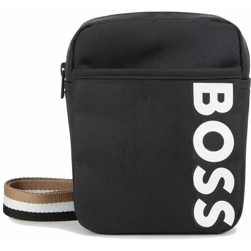 Boss Otroška torbica za pas črna barva