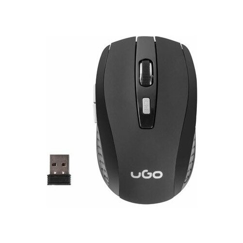 Ugo UMY-1076, Wireless, Optički 1800dpi, Crna, (MY-03) bežični miš Slike