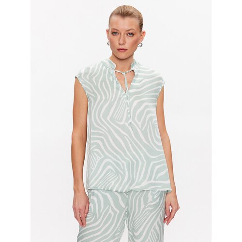 Marc Aurel Bluza 6082 1000 24622 Zelena Regular Fit Slike
