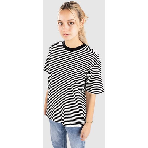 Carhartt WIP Verner T-shirt verner stripe / black / wax Slike