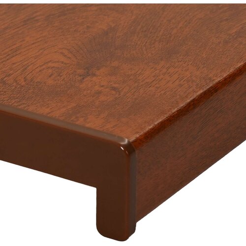  Prozorska klupčica Smeđe drvo 160 x 35 x 4,5 cm PVC Slike