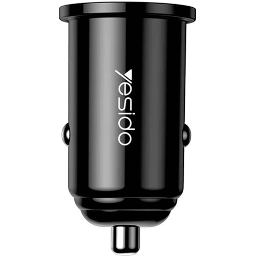 Yesido Avto polnilec (Y38) - USB, QC3.0, FCP, AFC, 20W, 4A - črn Slike