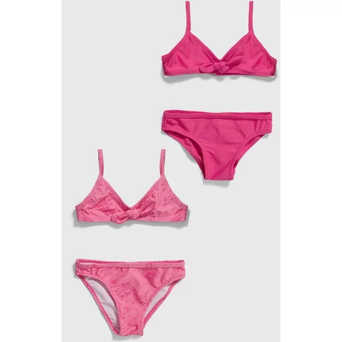 Zippy Dječji dvodijelni kupaći kostim 2-pack boja: ružičasta