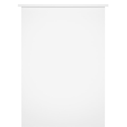  Radni stol bijeli 100 x 55 x 75 cm od konstruiranog drva Slike