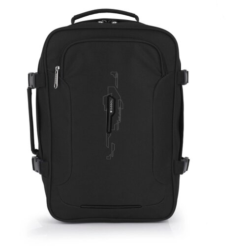 Gabol Ranac putni za low cost sa 2 odeljka 27x39x18 cm 19l - 0,64kg Week Eco crna Slike