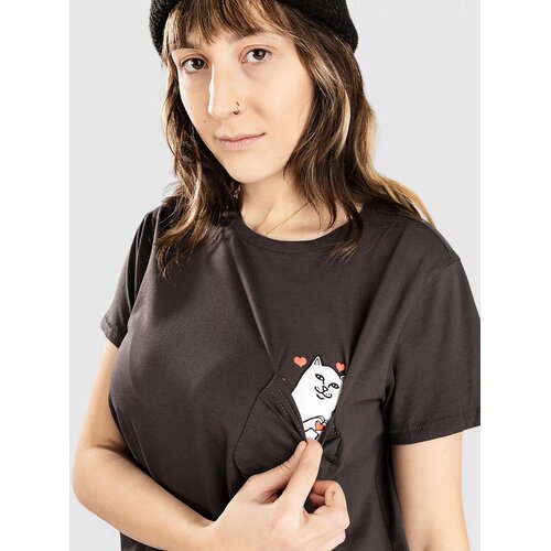 Ripndip Nerm Loves Cropped T-shirt black Cene