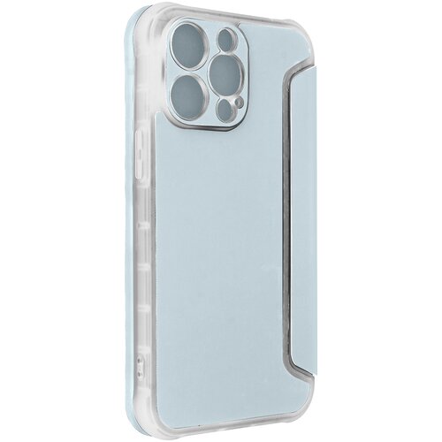 AVIZAR Ovitek Folio za iPhone 14 Pro Max, držalo za kartico - bledo modra, serija klavirskih knjig, (20669848) Cene