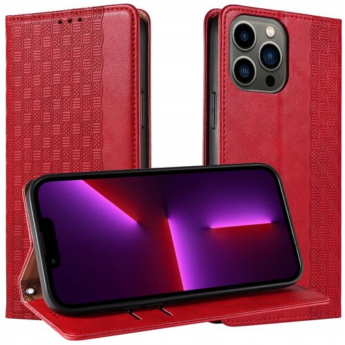 HURTEL MAGNET STRAP CASE ETUI OBUDOWA POKROWIEC DO SAMSUNG GALAXY S23+ CZERWONE, (21896992) Cene
