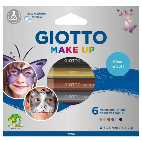  Boje za lice GIOTTO Make Up set - 6 dijelova (slikanje na licu)