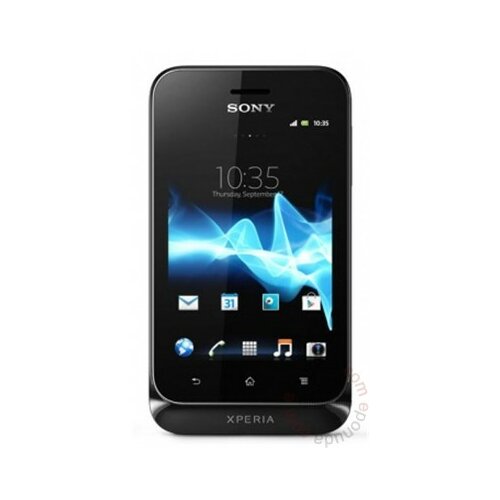 Sony Xperia Tipo st21i Black mobilni telefon Slike