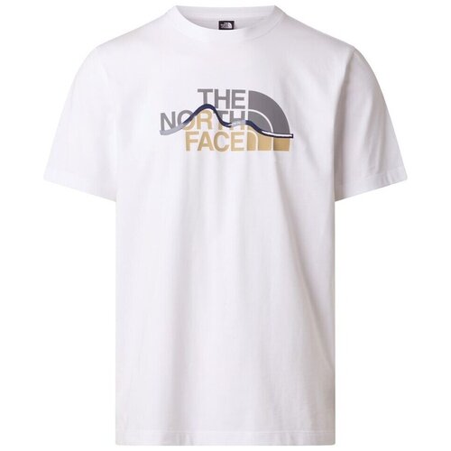 The North Face Majice s kratkimi rokavi NF0A8GUXFN41 pisana Cene