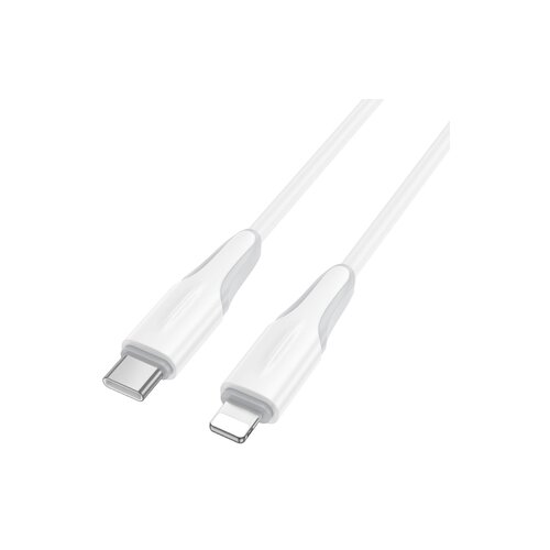 Borofone podatkovni kabel BX119 Type C - Lightning 27W 1m - bel Cene