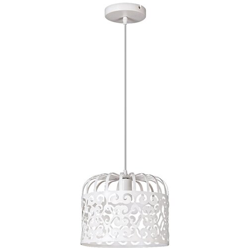 Rabalux alessandra visilica E27 1x60W, mat bela industrijska rasveta Slike