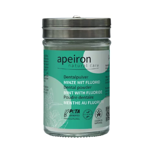 Apeiron Auromère Dental powder Mint + Fluoride - 40 g