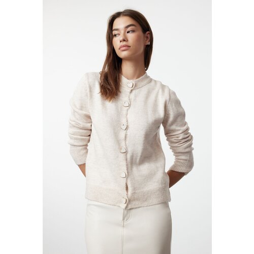 Trendyol Detaljan pleteni kardigan od dugmeta od srca Cene