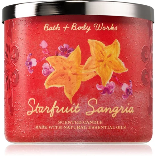 Bath & Body Works Starfruit Sangria dišeča sveča 411 g