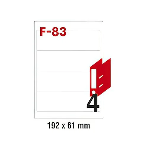  NALJEPNICA 192×61 FORNAX F-83 ,100/1