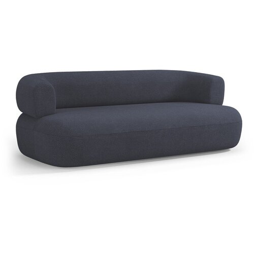 Micadoni Tamno plava sofa od boucl&amp;eacute; tkanine 178 cm Jenny &amp;ndash; Slike