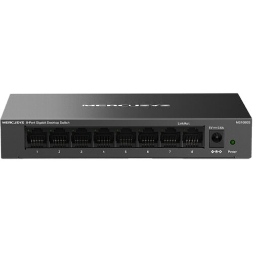 Switch MERCUSYS MS108GS 8-Port Gigabit Desktop , Desktop Steel Case Cijene