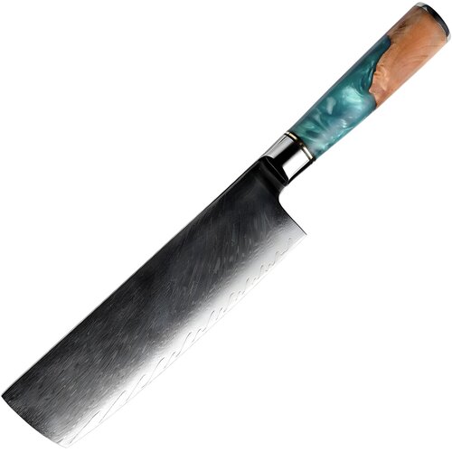 IZMAEL Dama&scaron;čanski kuhinjski nož SH-39327 - Nakiri / Modra Cene