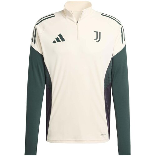 Adidas &amp;Scaron;portne jope in jakne Juve Eu Tr Top Bež Slike